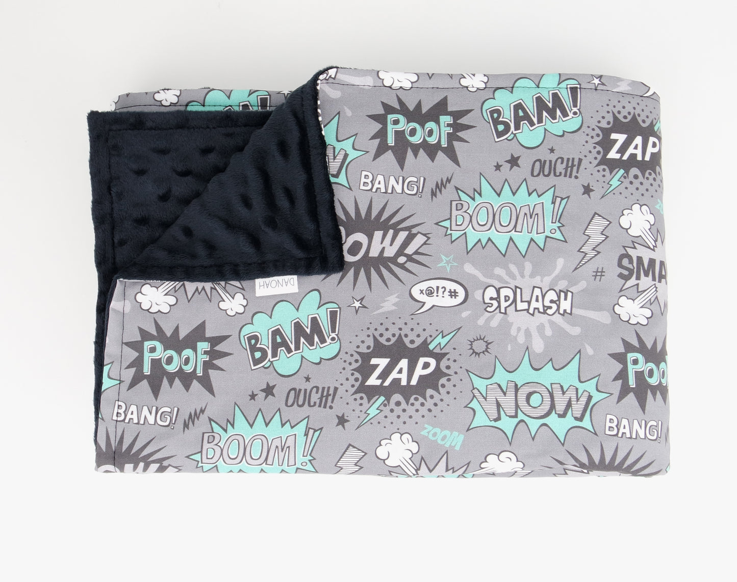 Little Superhero Minky Baby Blanket