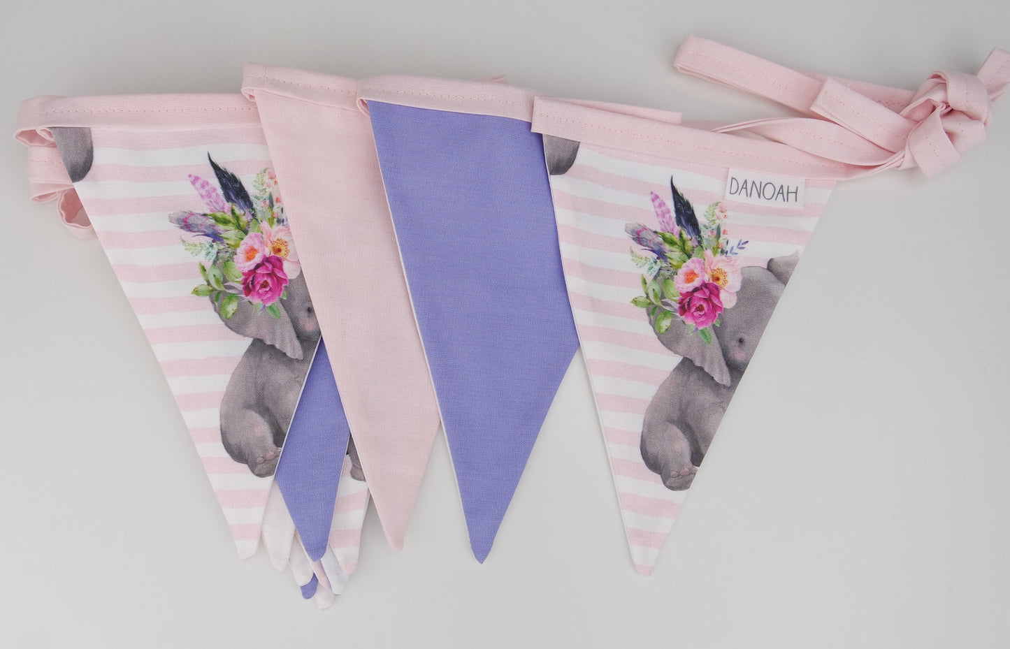 Fierce Elephant Bunting Flags