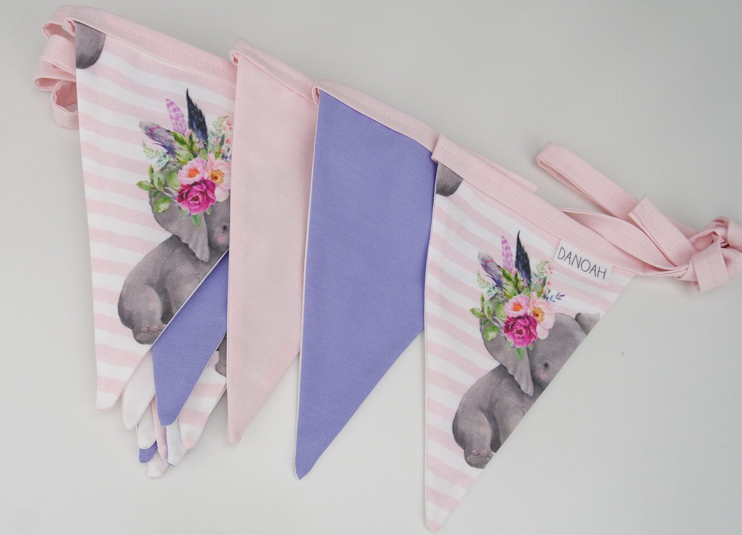 Fierce Elephant Bunting Flags