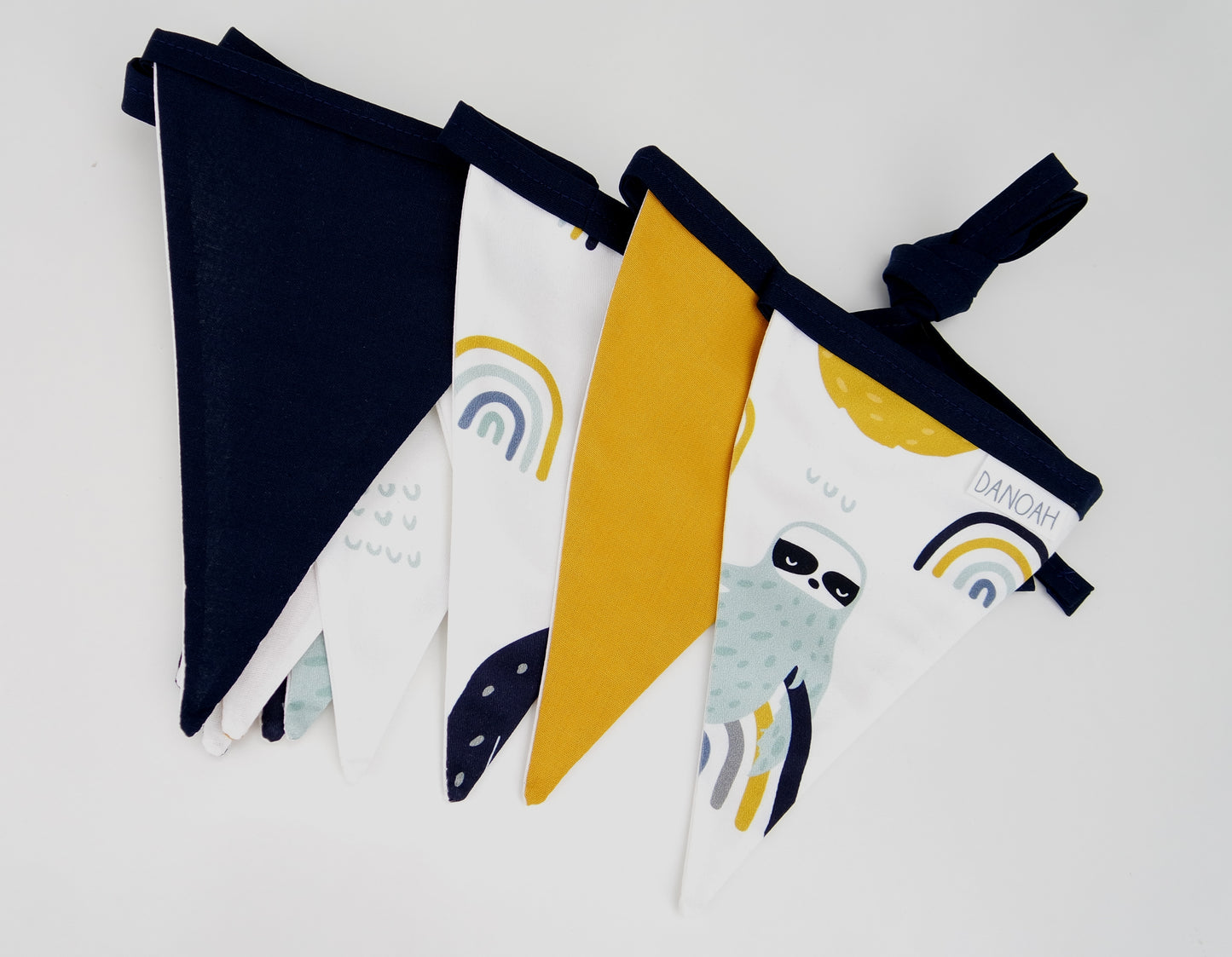 Rainbow Sloth Bunting Flags