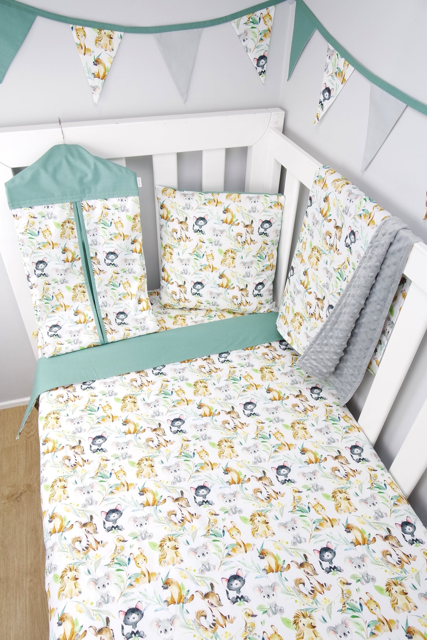 Australian Animals Cot Quilt
