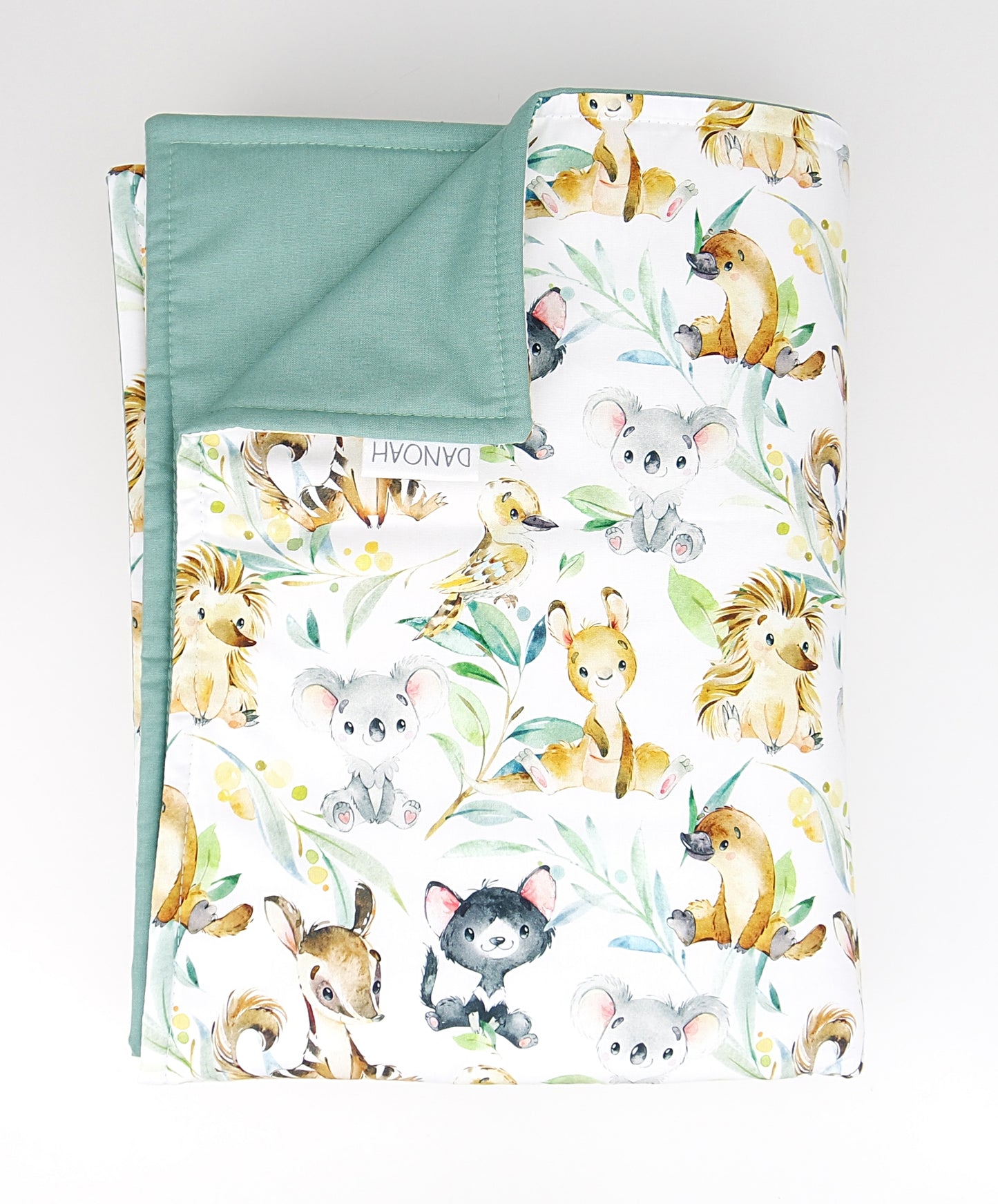 Australian Animals Cot Quilt