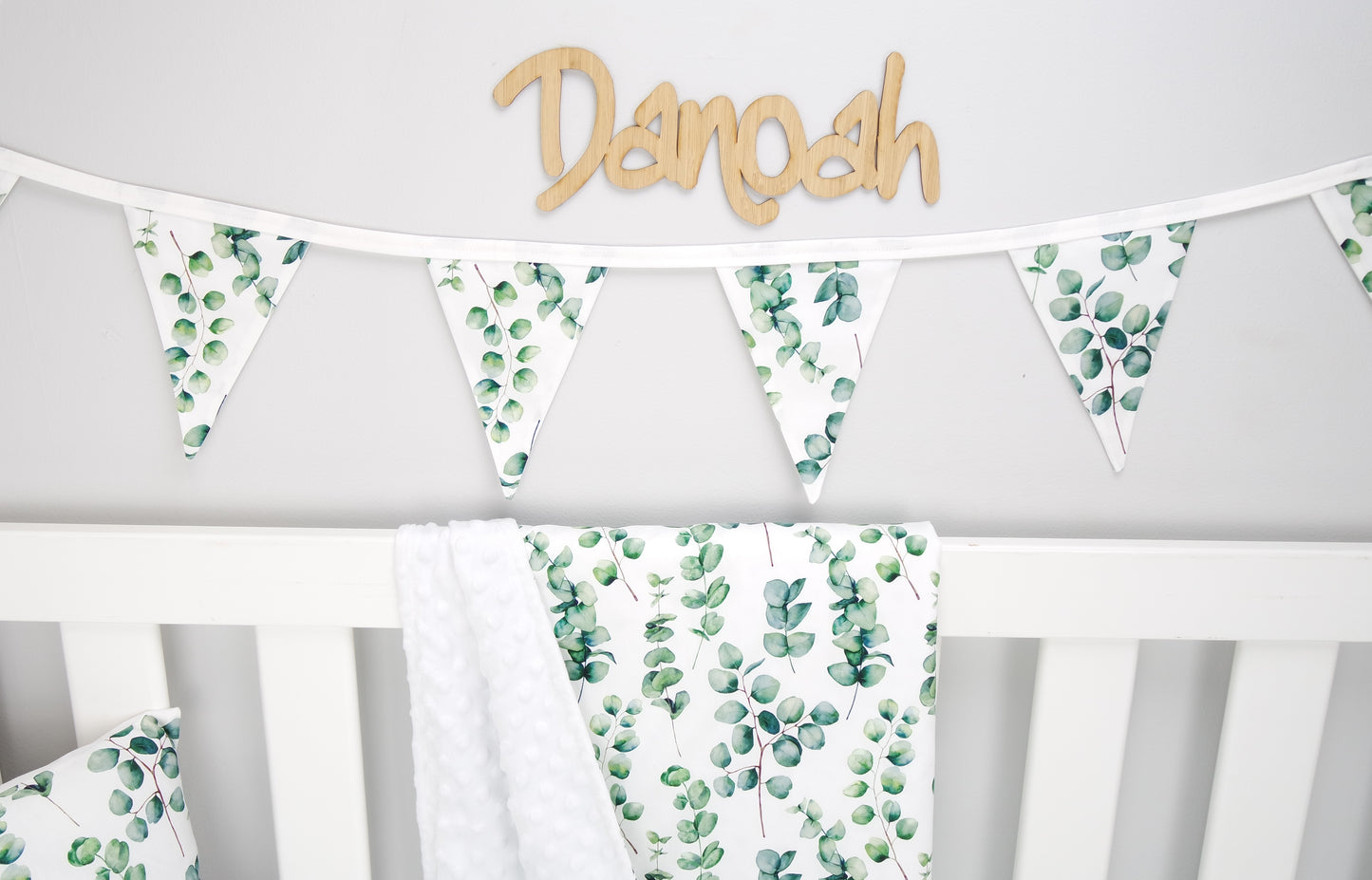 Australian Silver Gum Leaf Bunting Flags