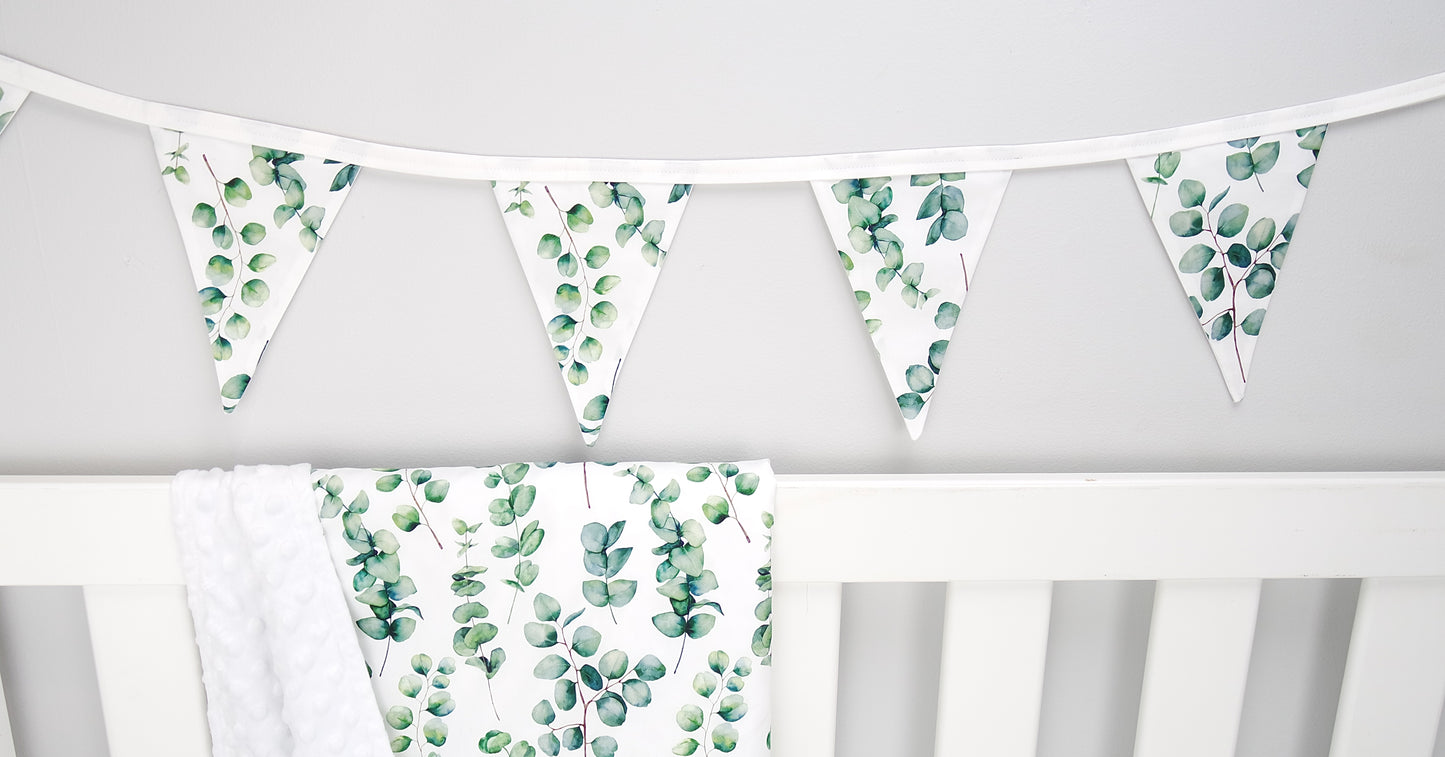 Australian Silver Gum Leaf Bunting Flags