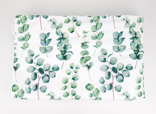 Australian Silver Gum Leaf Minky Baby Blanket