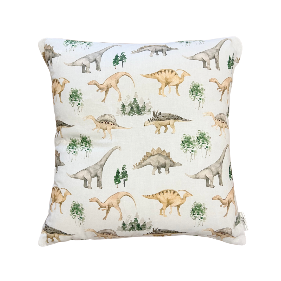 Lazy Dinosaur Cushion Cover