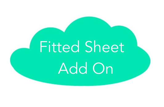 Fitted Cot Sheet ADD-ON to Grey Woodland Collection