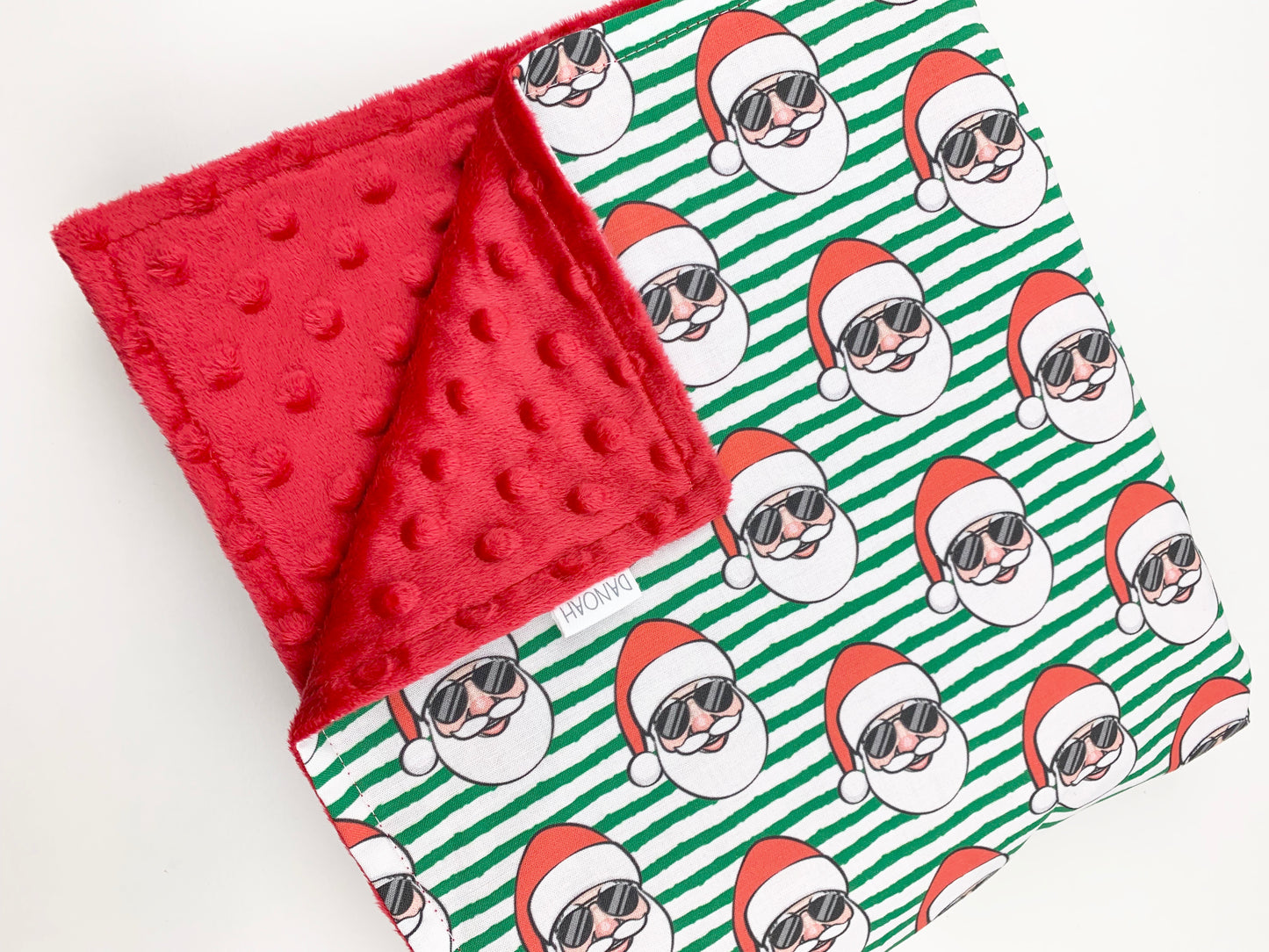 **70% OFF** Cool Santa Minky Baby Blanket
