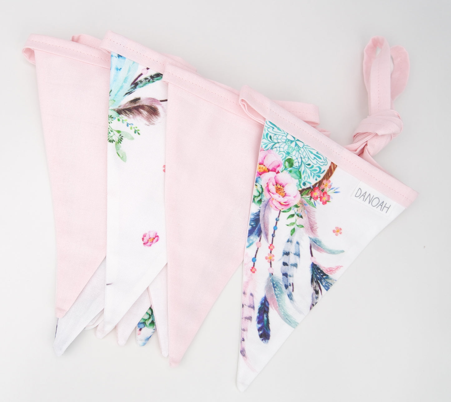 Pink Dreamcatcher Bunting Flags