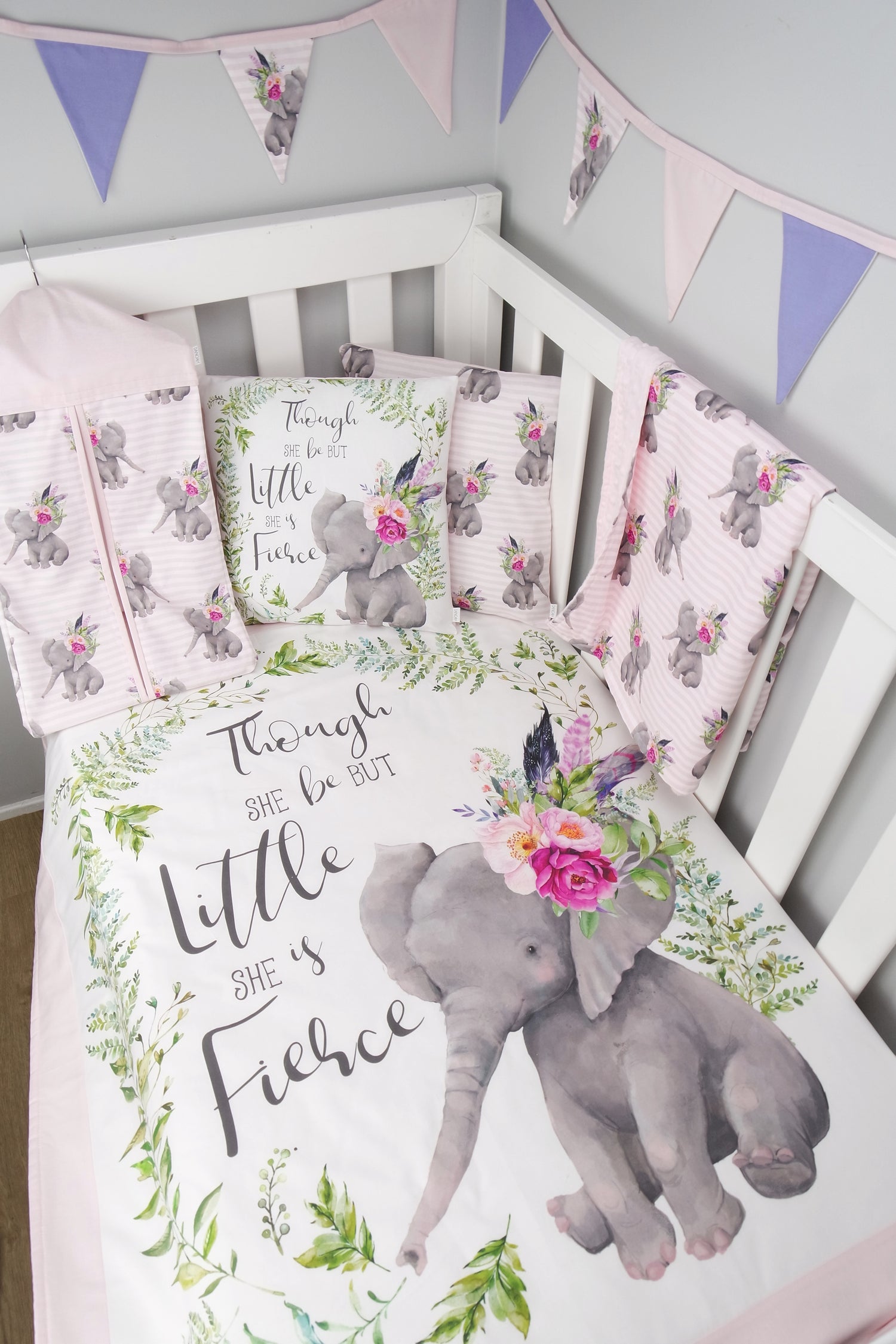Fierce Elephant Nursery Collection