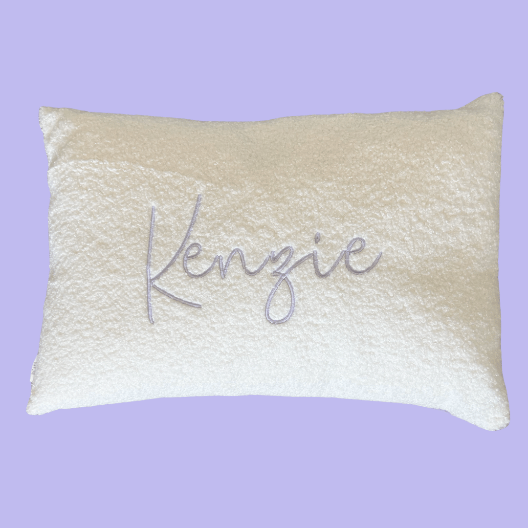 Personalised Embroidered Teddy Pillowcase