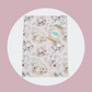 100% Cotton Cot/Bassinet Fitted Sheet or Change Table Cover - Floral Australian Animal