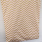 Cot Quilt / Doona Cover in Blush Pink & Gold Chevron