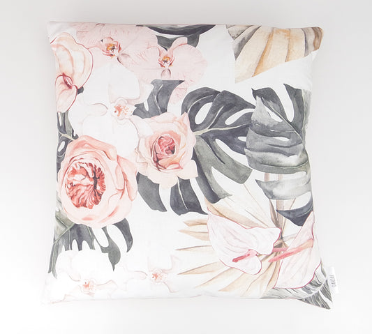 Tropical Floral Cushion Cover