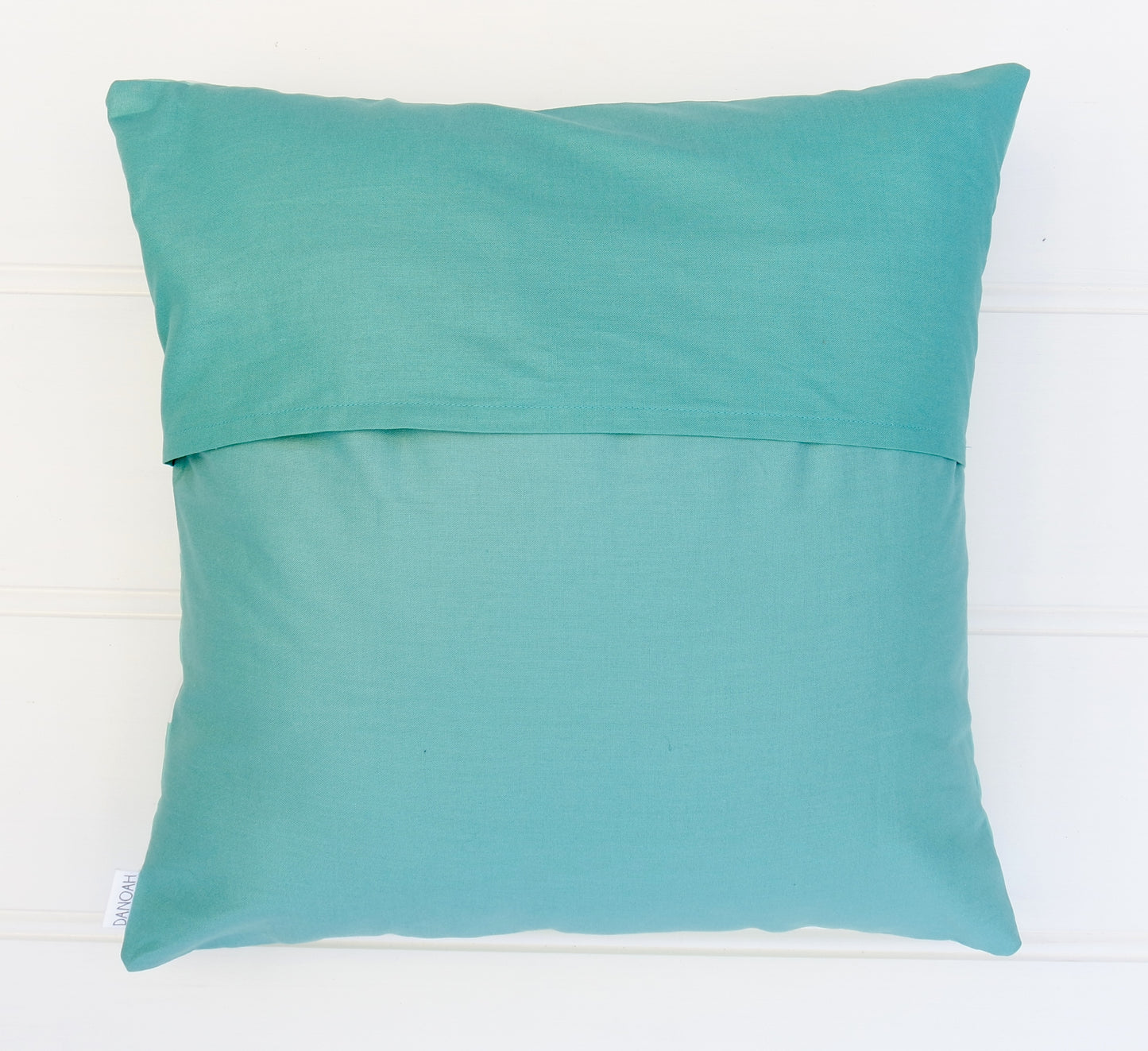 SALE - Aqua Geometric Cushion Cover