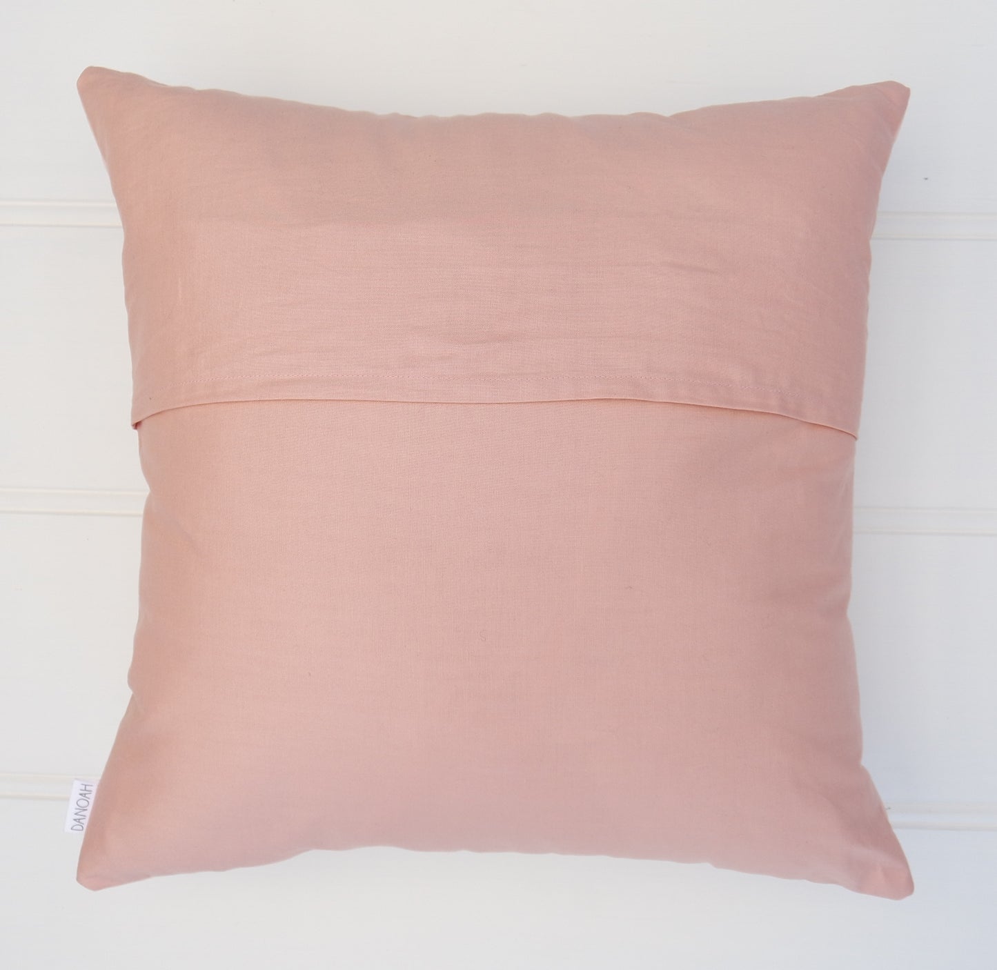 Pink Deer Head Cushion Cover