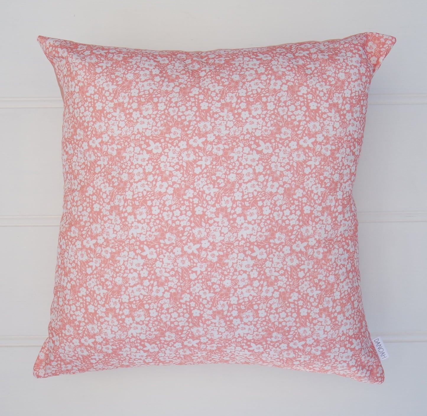SALE - Pink Floral Cushion Cover