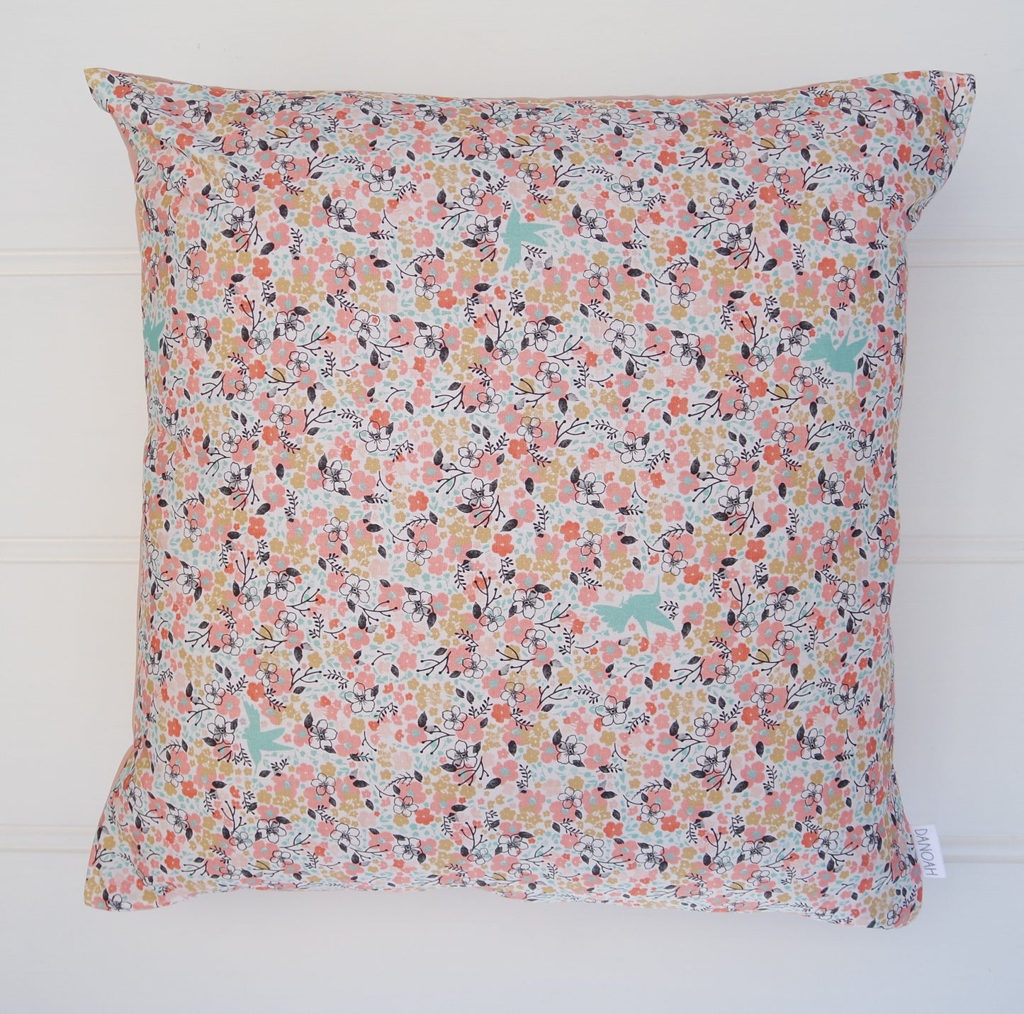 Pastel Flower Cushion Cover