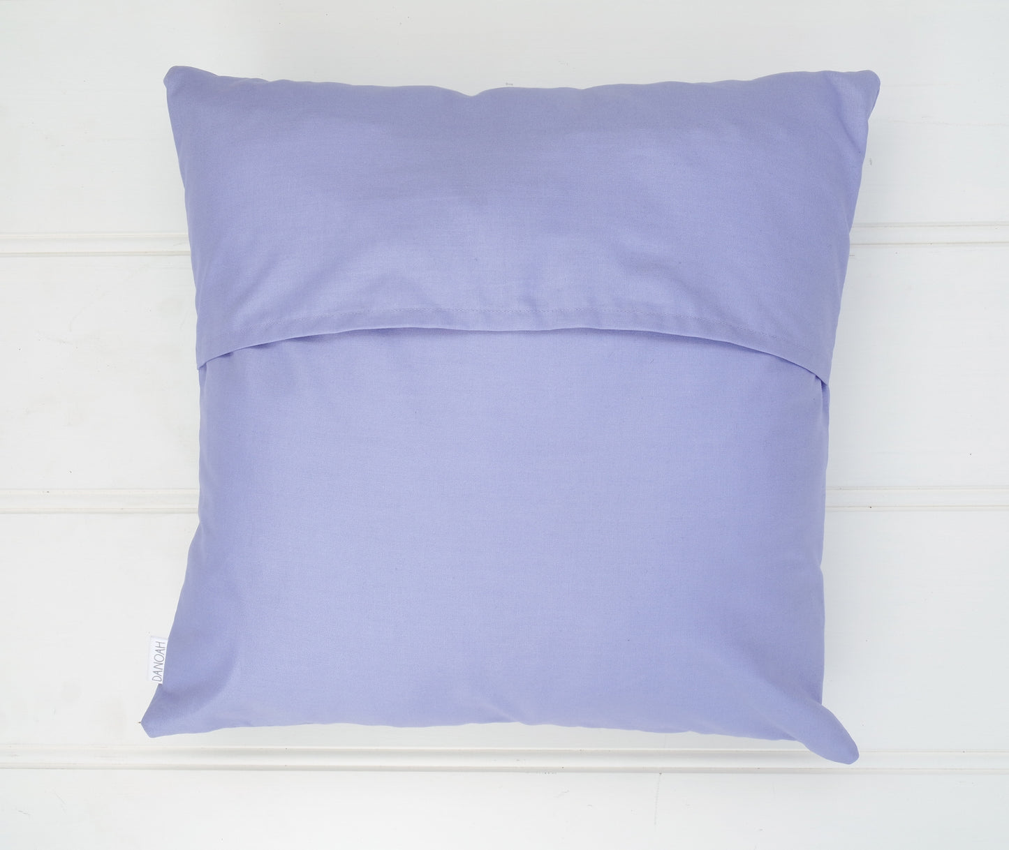 Purple & Grey Elephant Patchwork Cushion Cover