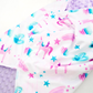 Personalised Deluxe Minky Dot Blanket - "Purple Unicorns"