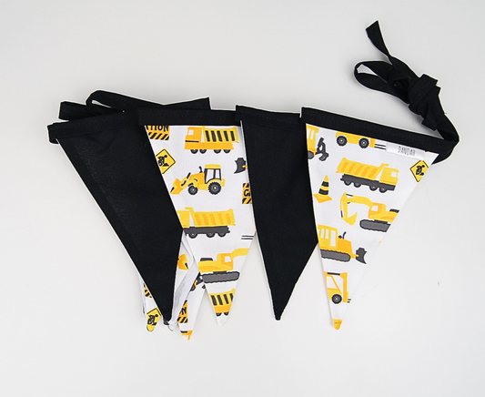 Little Construction Bunting Flags