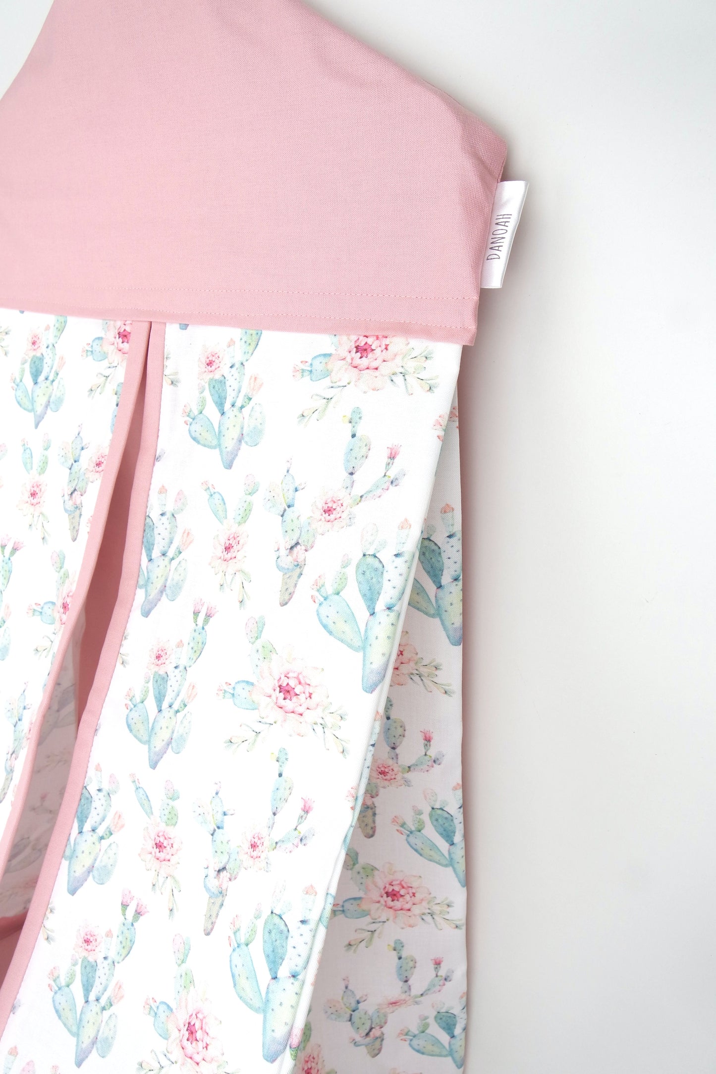 Pink Floral Cactus Nappy Stacker