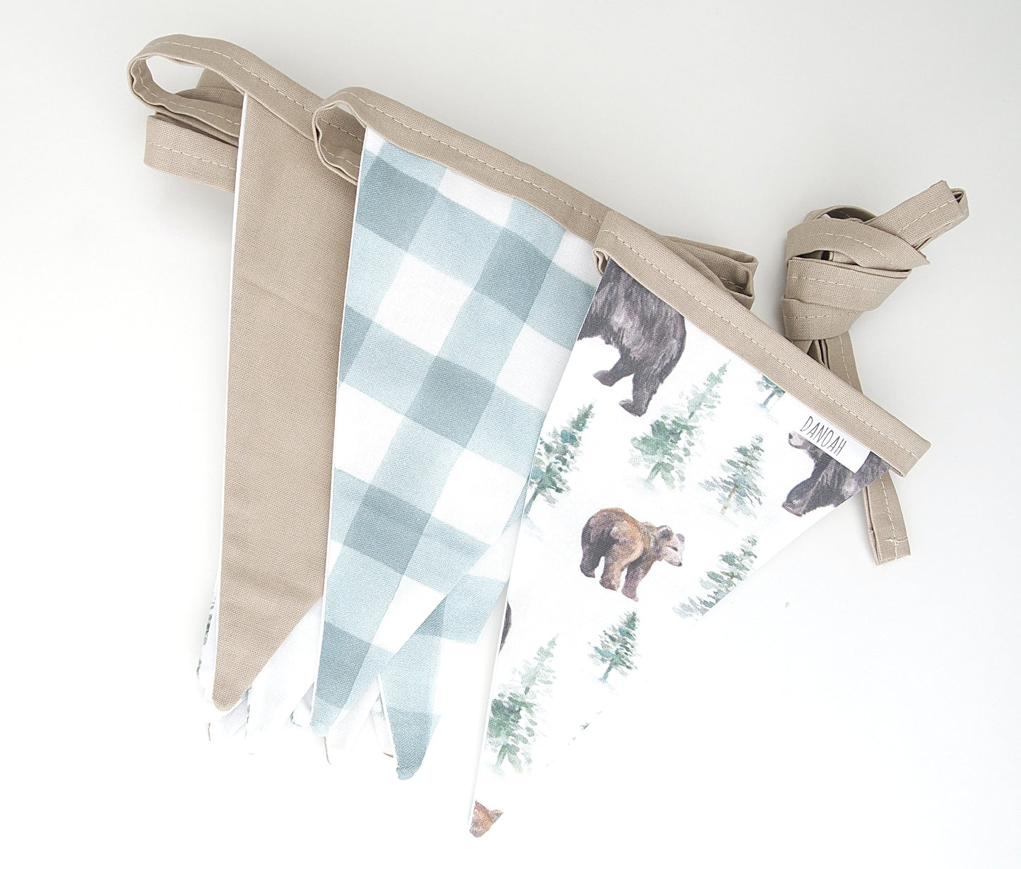 Bear In The Woods Bunting Flags
