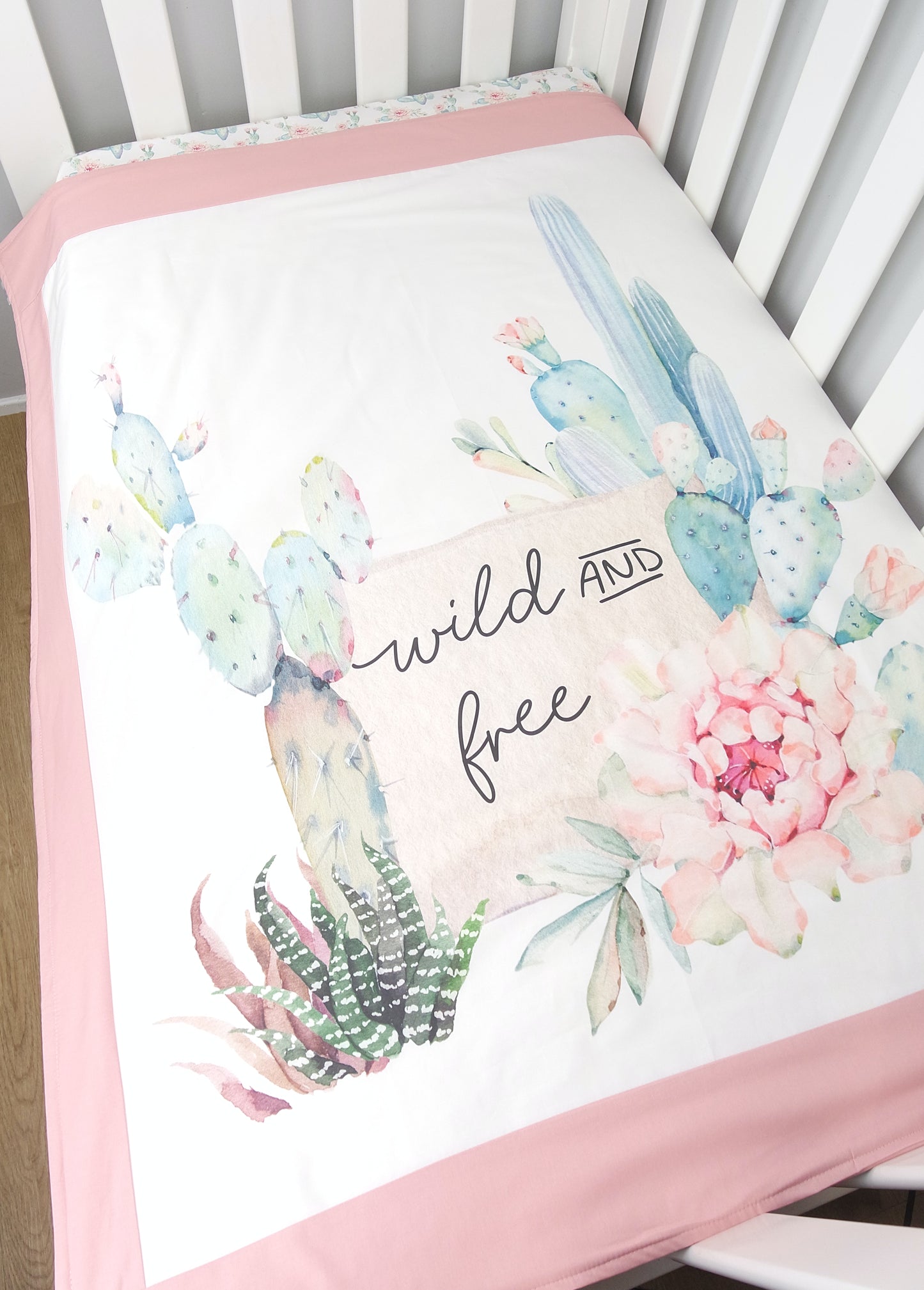 Wild and Free Cot Quilt