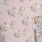 Pink Baby Deer & Pastel Flower Reversible Cot Quilt