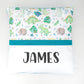 Little Dinosaur Personalised Cushion Cover
