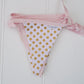 Pink, White & Gold Bunting Flags