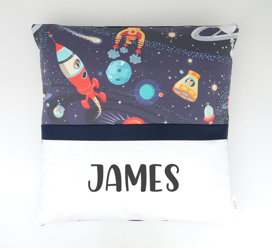 Planet Space Personalised Cushion Cover