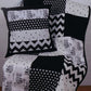 Black & White Owls Patchwork Quilt