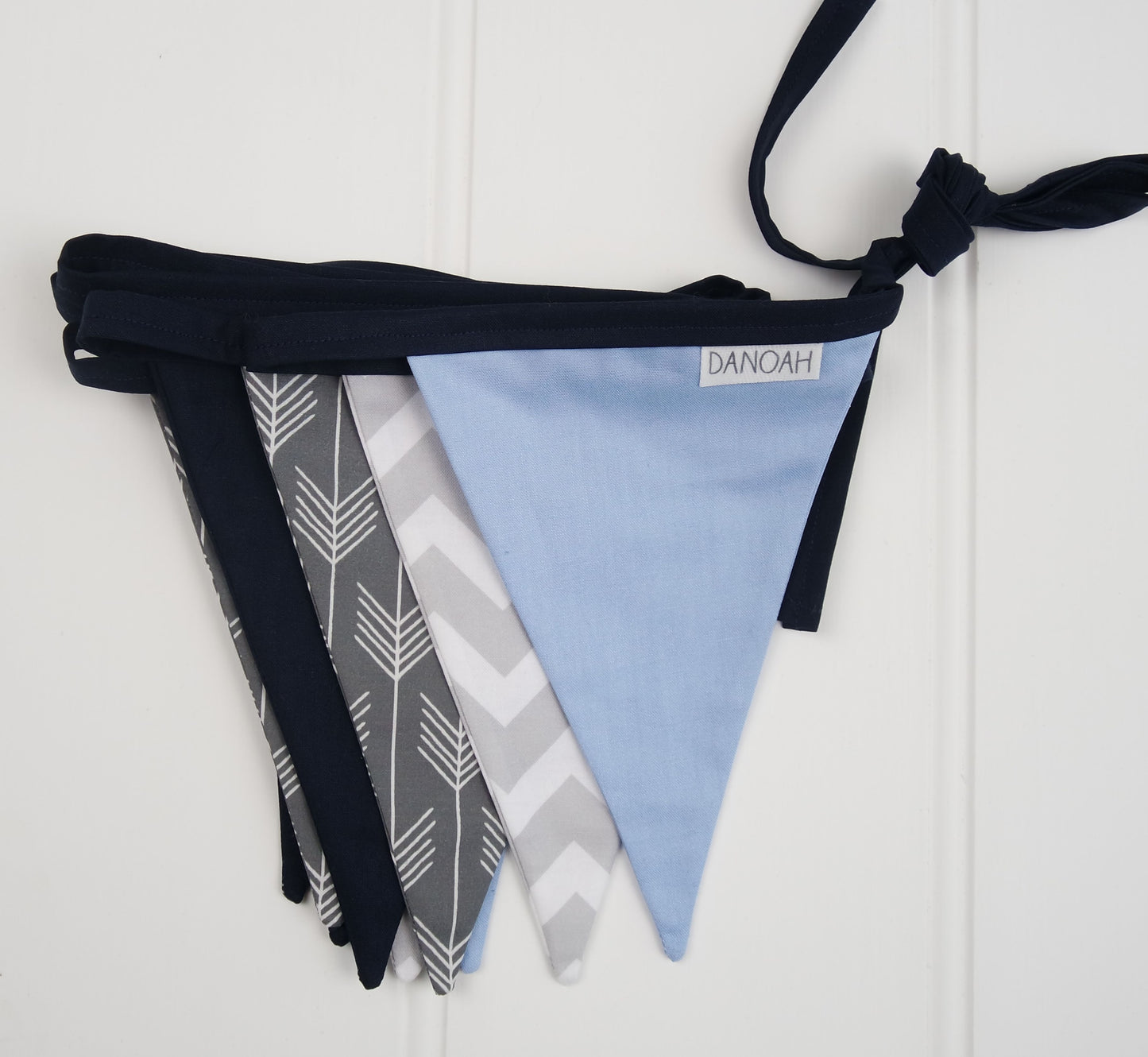 Blue & Grey Bunting Flags