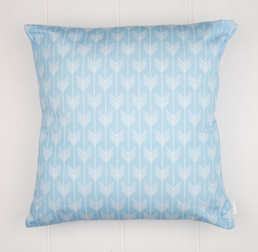 Blue Arrows Cushion Cover