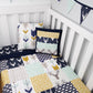 Navy Buck Patchwork Quilt