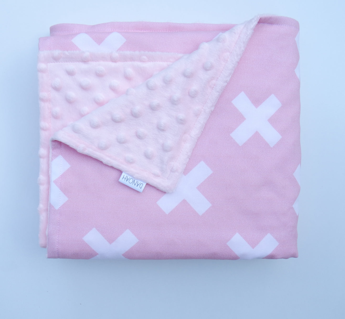 SALE - Pink Kisses Baby Blanket
