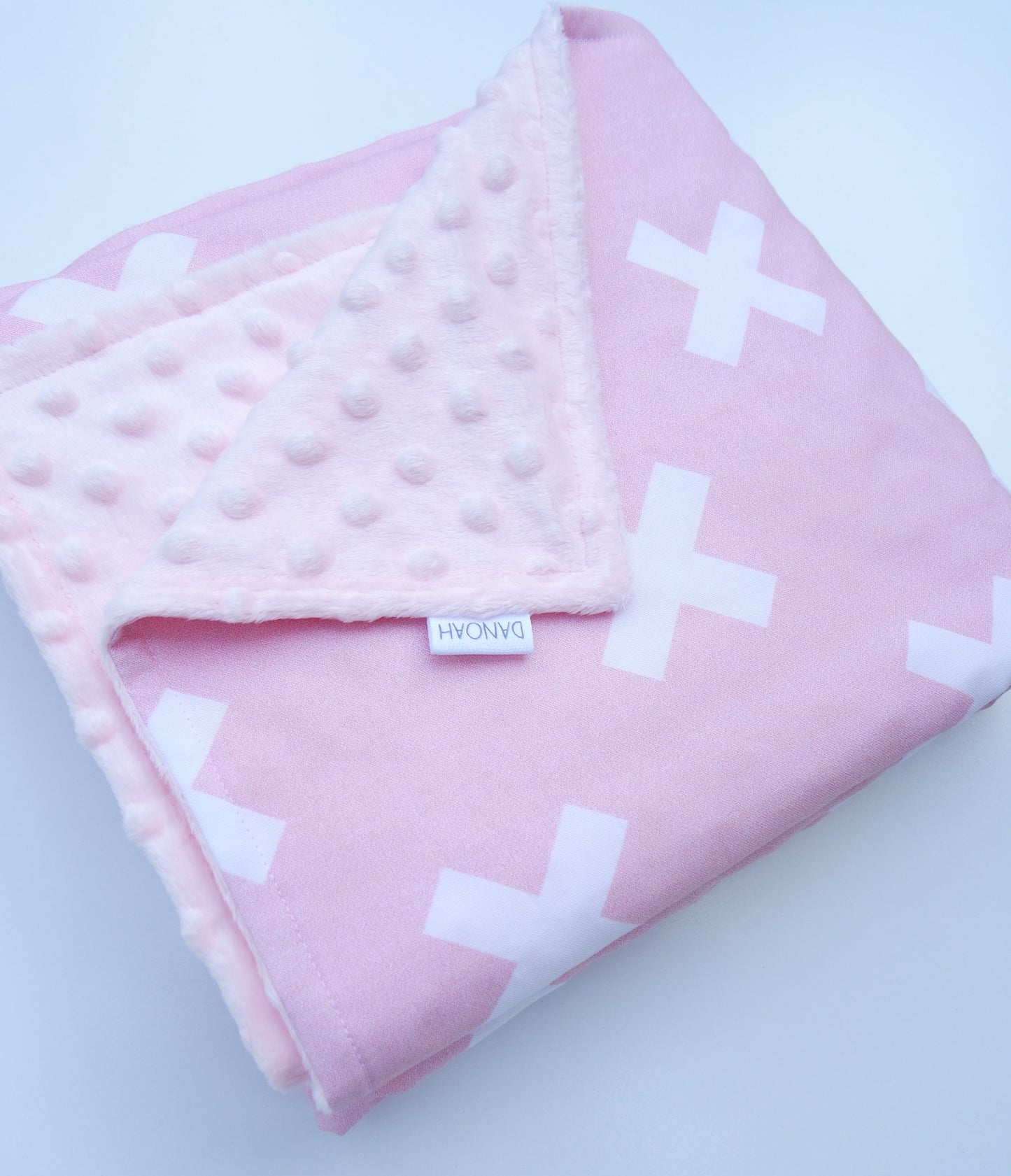 SALE - Pink Kisses Baby Blanket