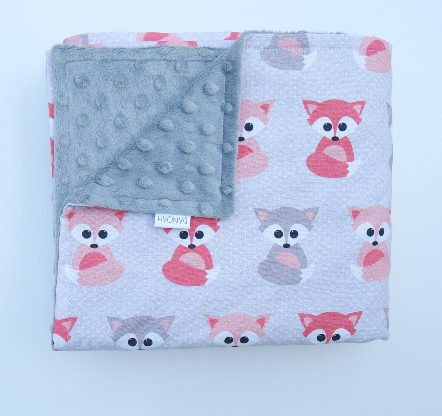 SALE - Fox Baby Blanket