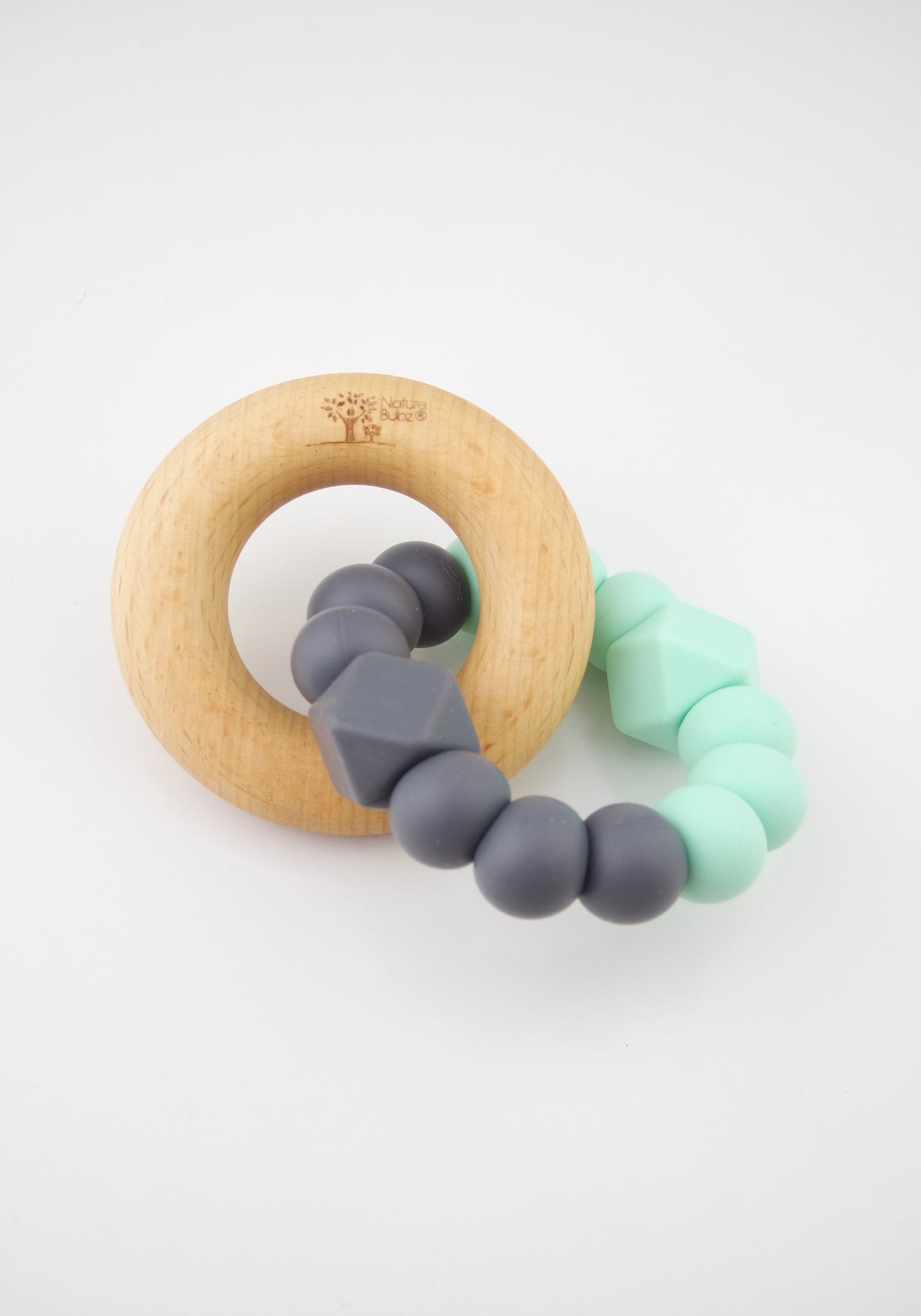Mint & Charcoal Teether