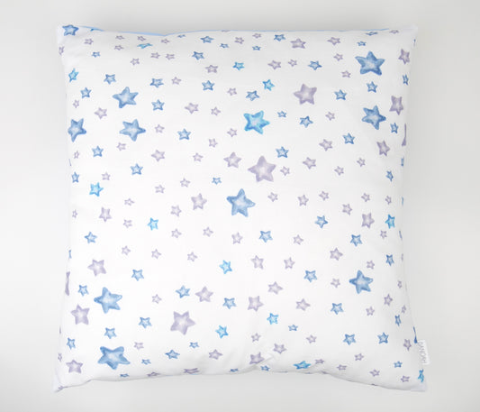 Blue Stars Cushion Cover