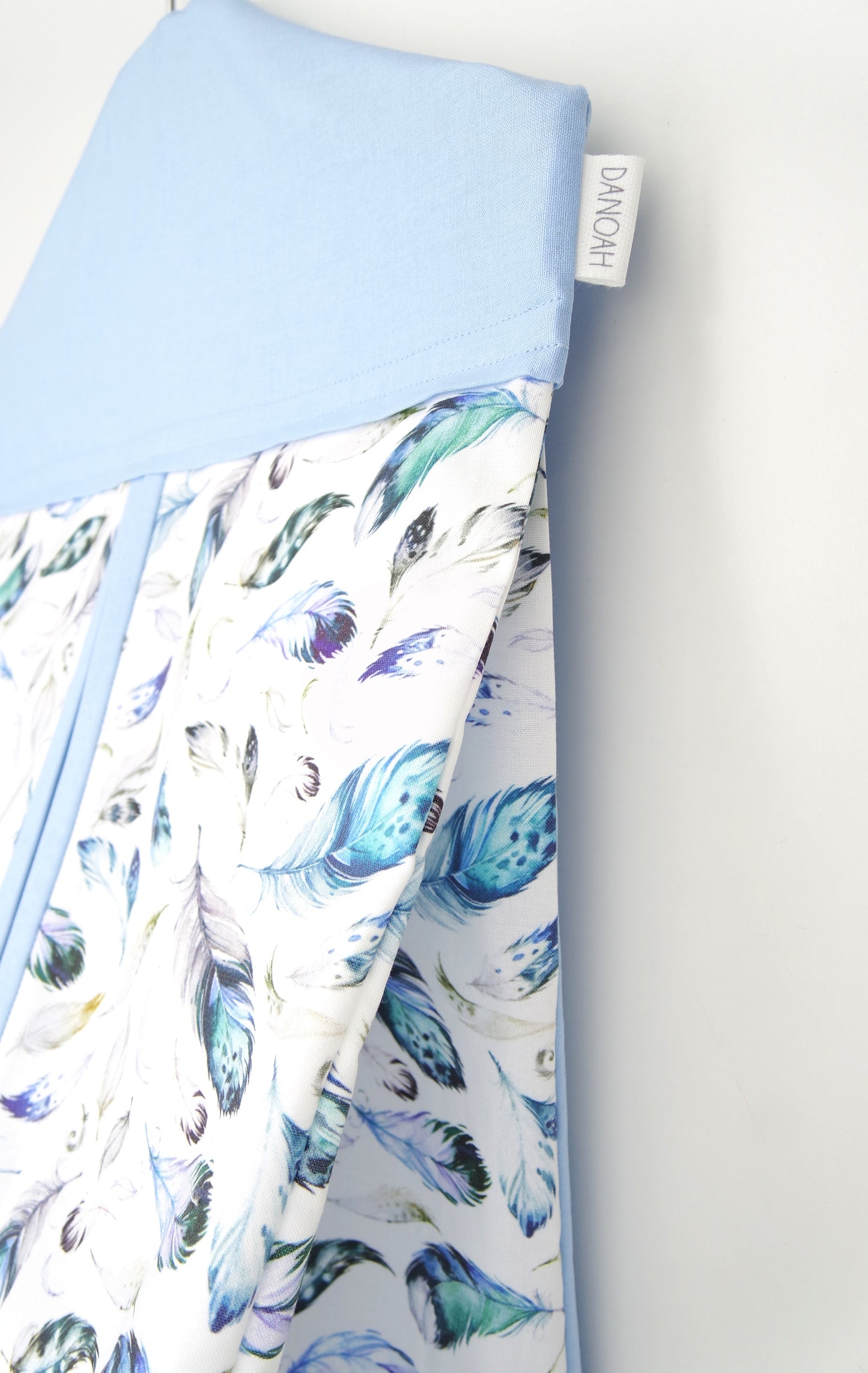 Blue Feather Nappy Stacker