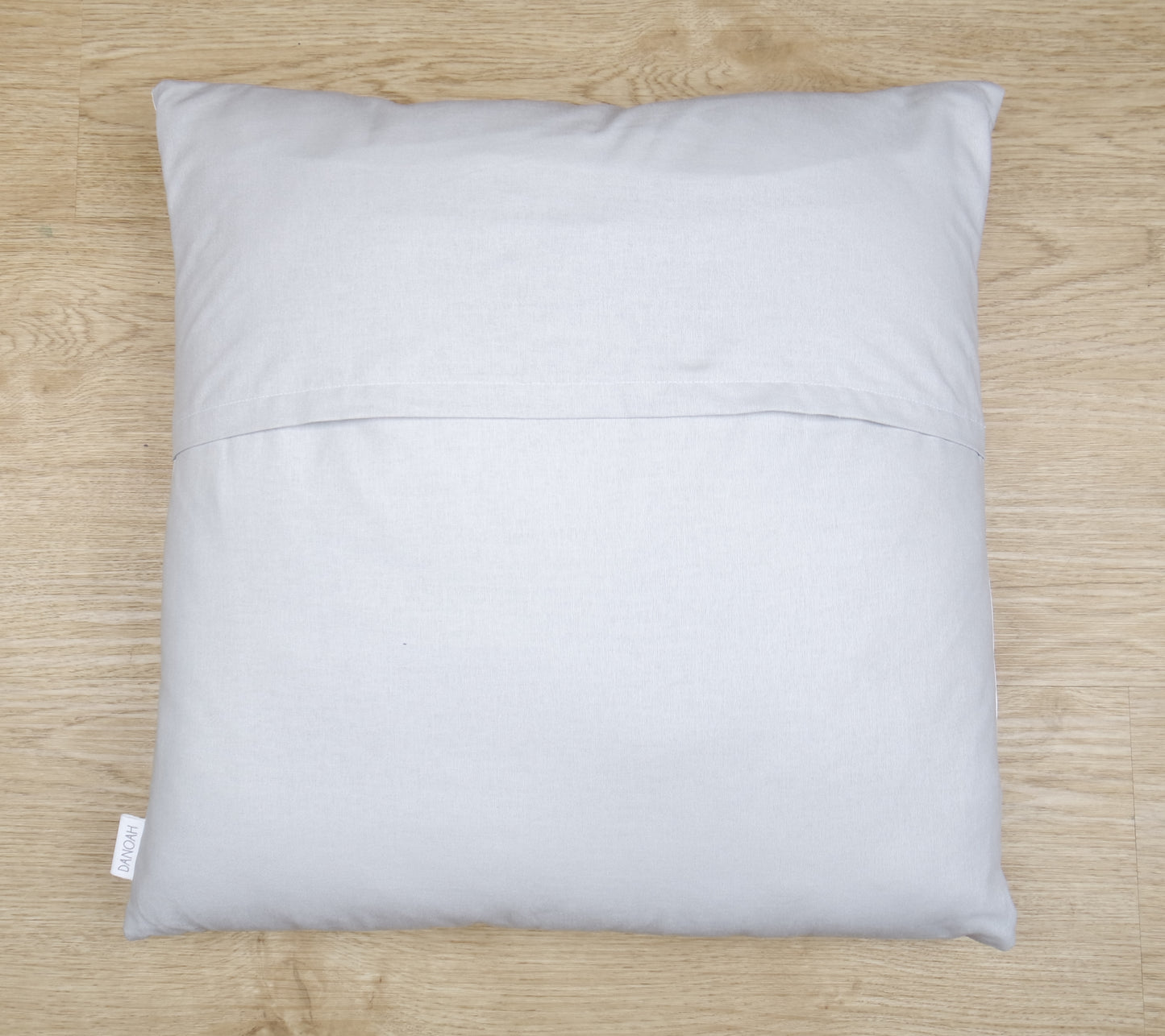 Grey Woodland Patchwork Cushion Cover
