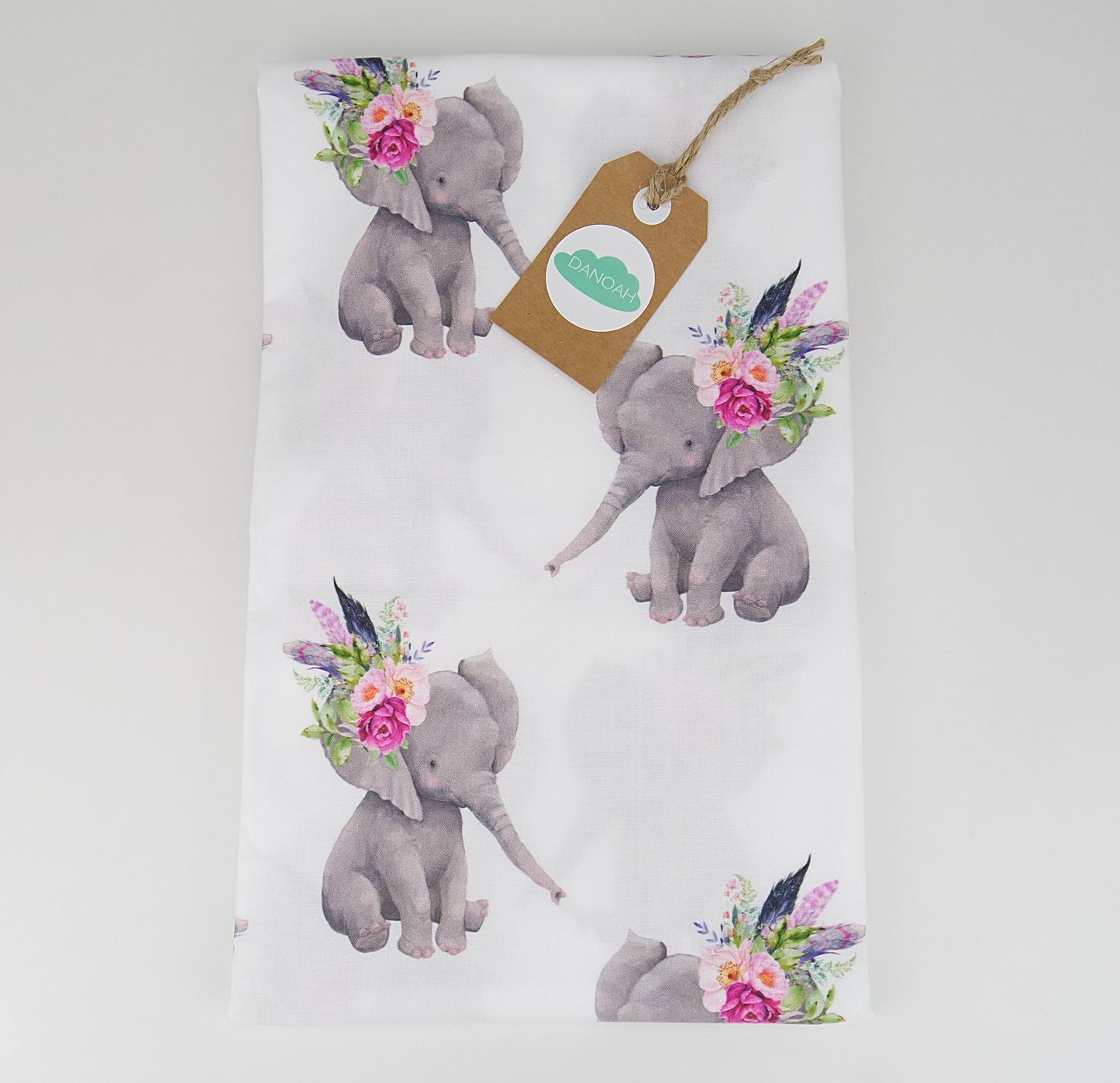 Fitted Cot Sheet ADD-ON to Fierce Elephant Collection