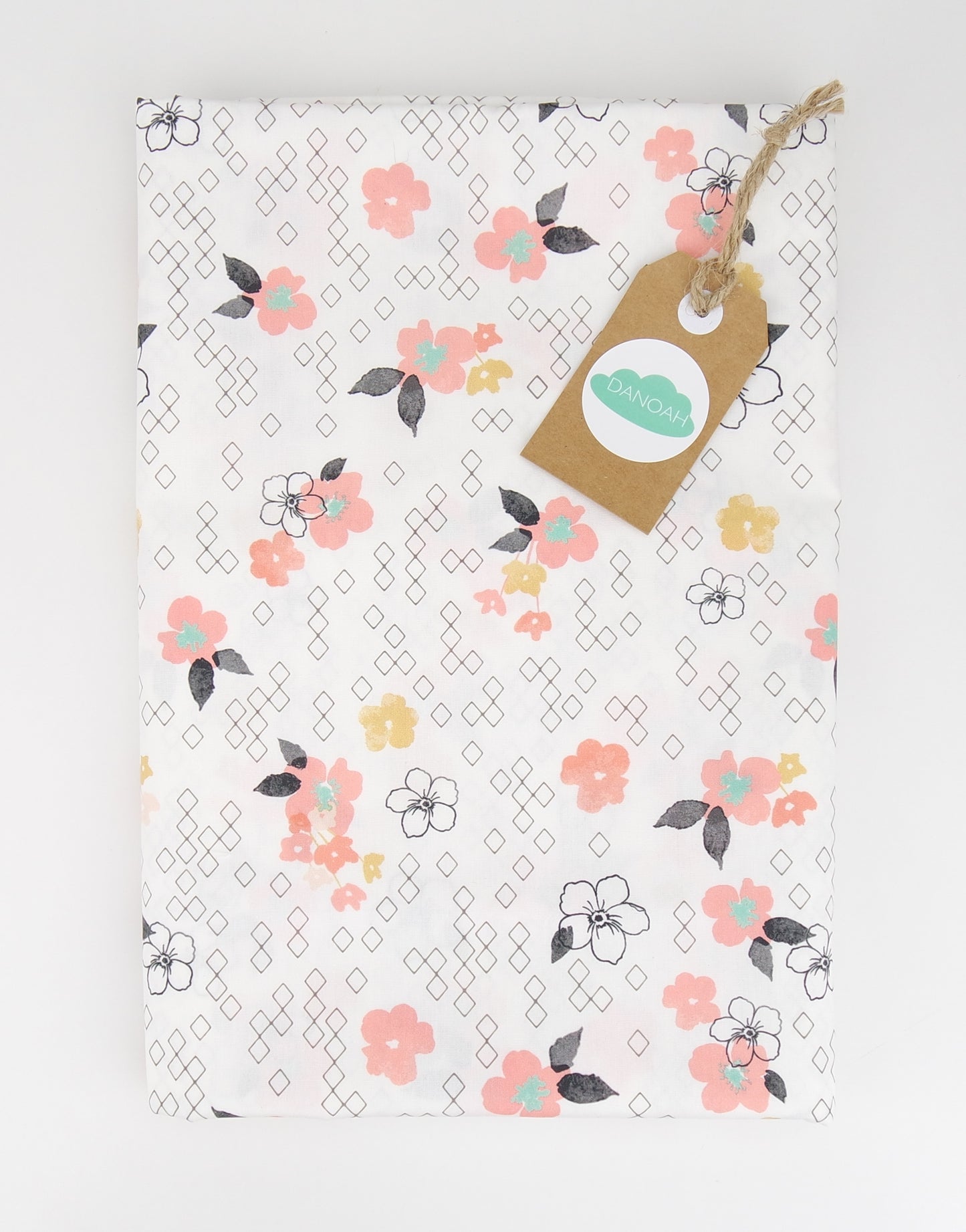 Fitted Cot Sheet ADD-ON to the Pink Deer Head Collection